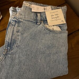 Abercrombie & Fitch Light Blue Jeans